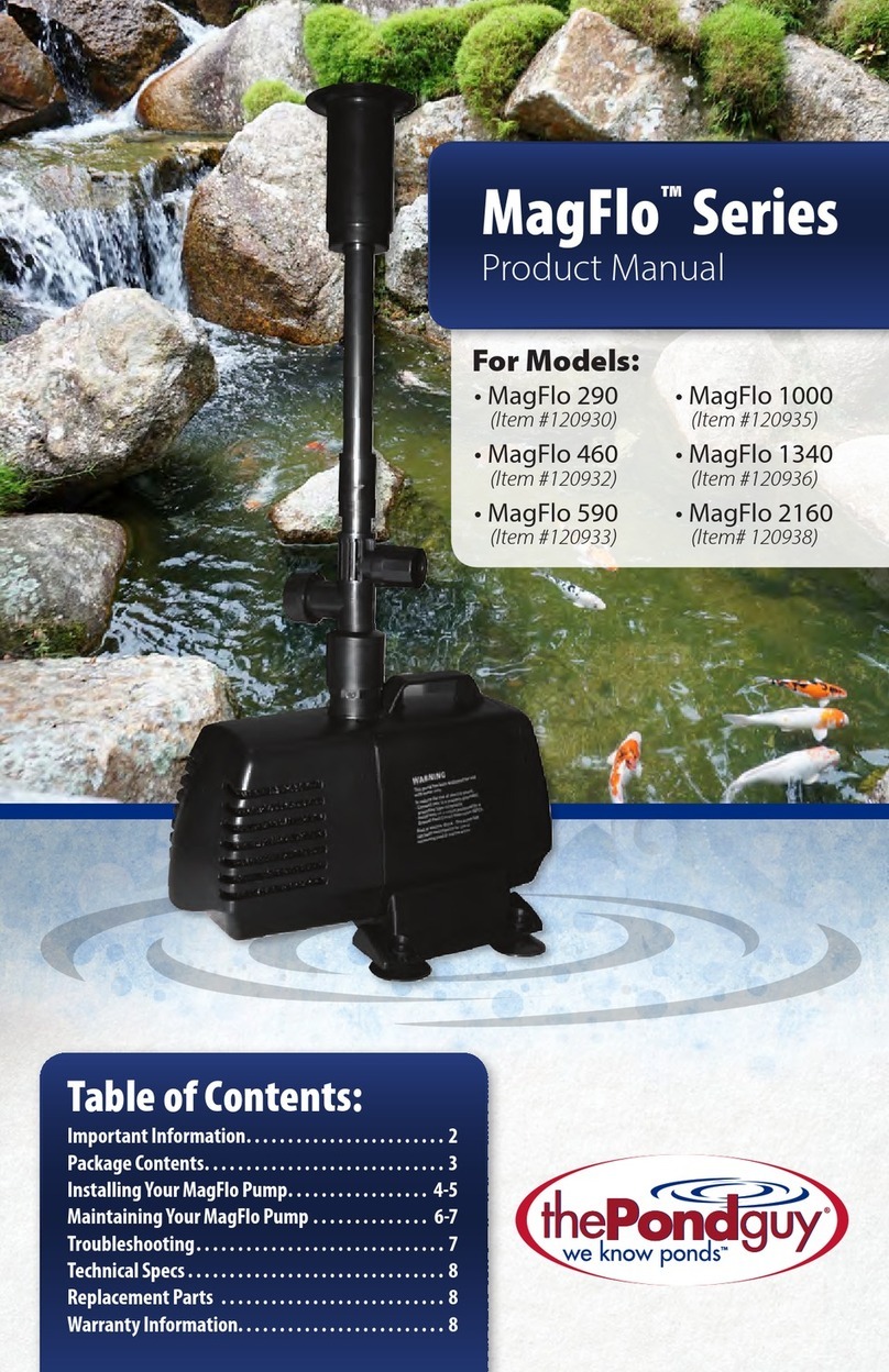 ThePondguy MagFlo Series product manual