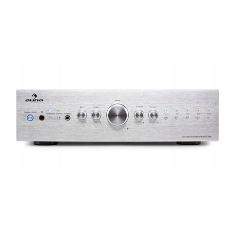 auna CD708 User manual