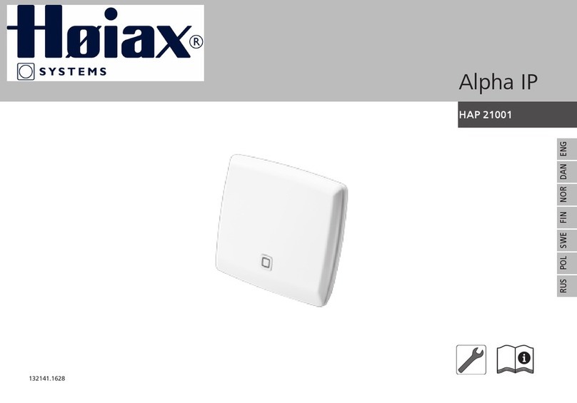 Alpha IP HAP 21001 instructions