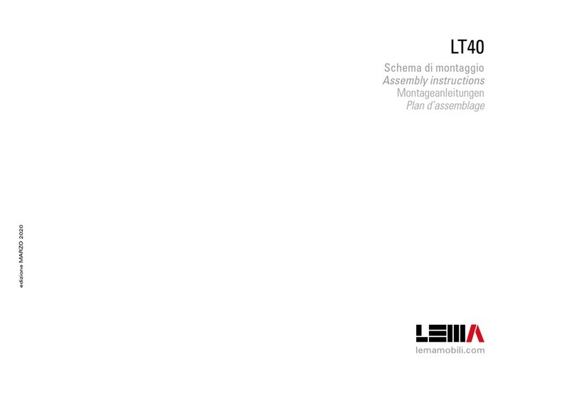 LEMA LT40 Assembly instructions
