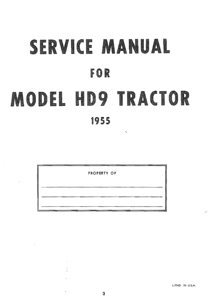 Allis-Chalmers HD-9 Service manual