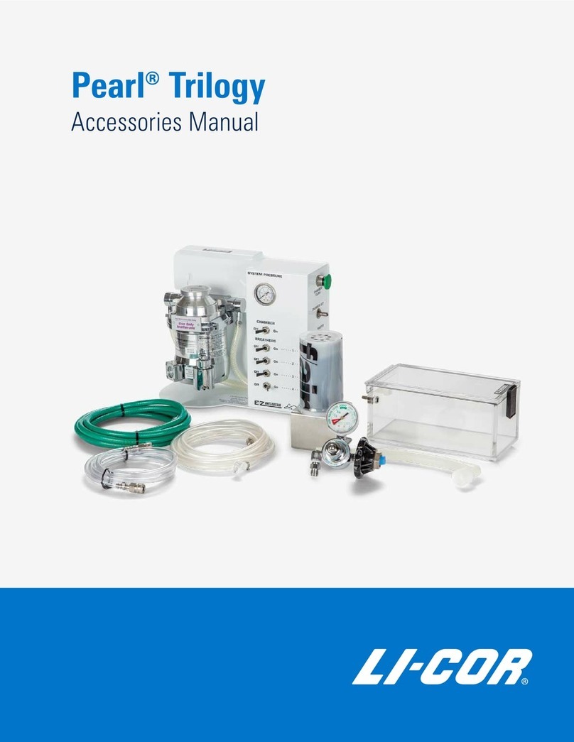 LI-COR Pearl Trilogy User manual
