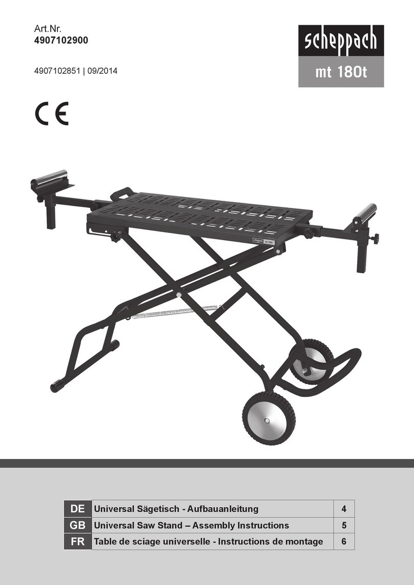 Scheppach mt 180t User manual