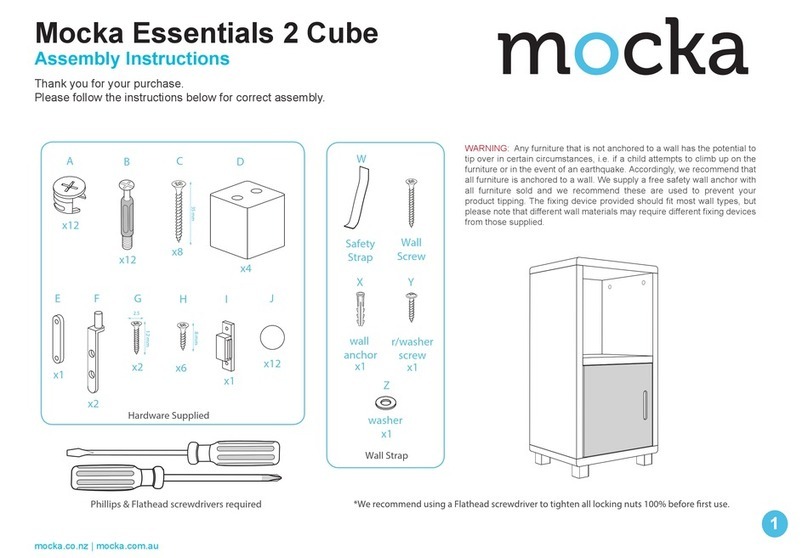 Mocka Essentials 2 Cube User manual