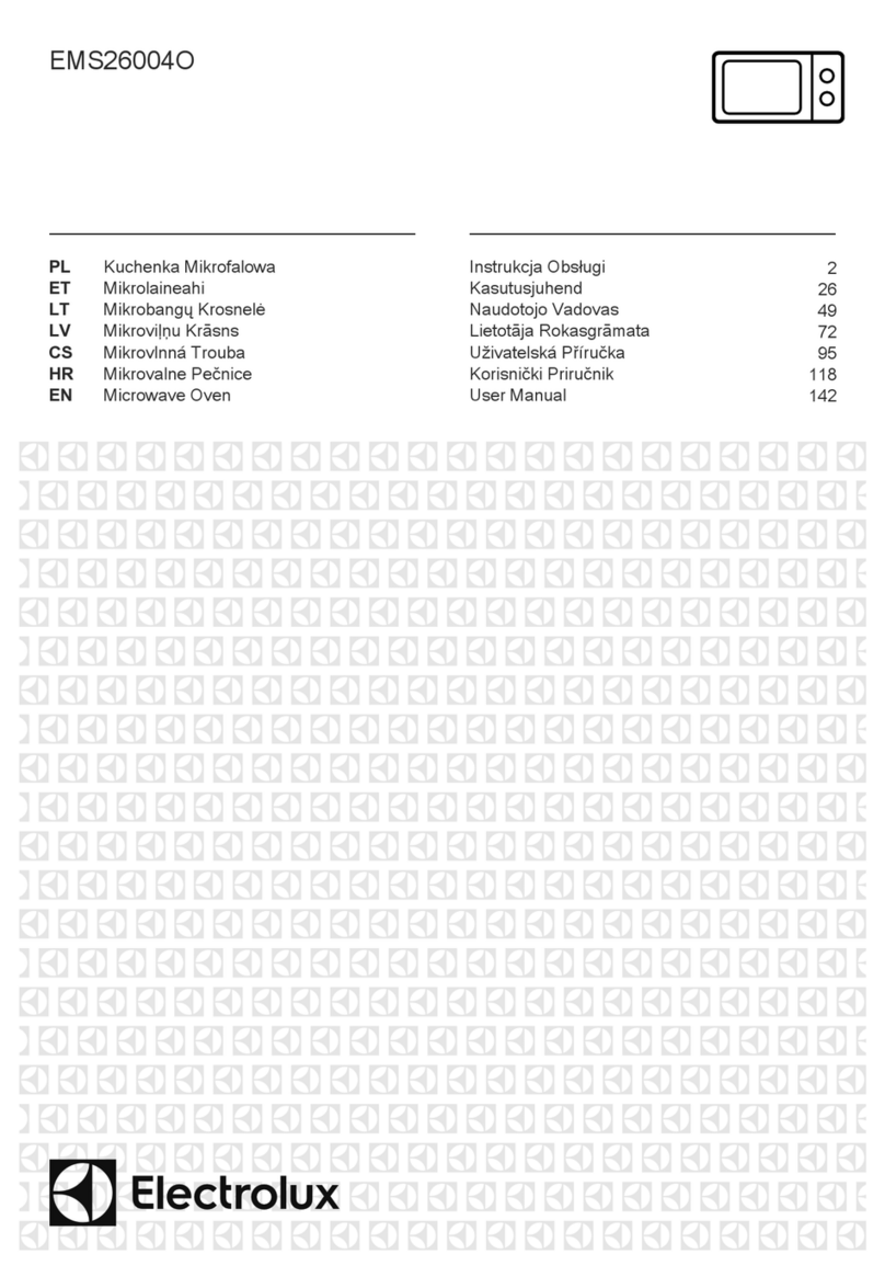 Electrolux EMS26004O user manual