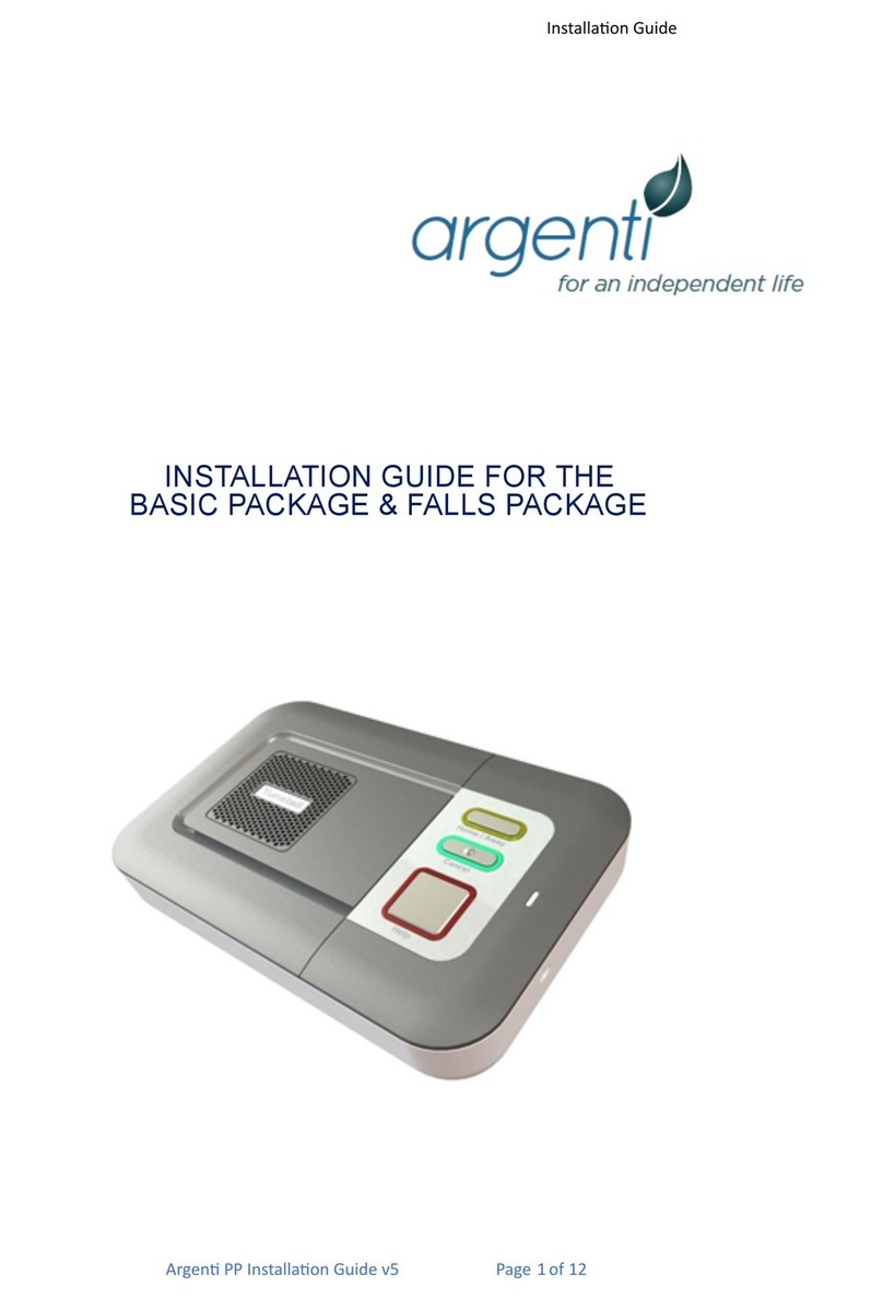 argenti BASIC PACKAGE installation guide