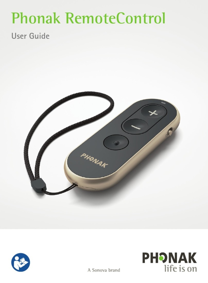 Sonova Phonak RemoteControl User manual