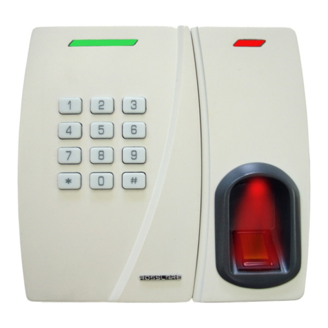 Rosslare AYC-W6500 Installation and programming manual