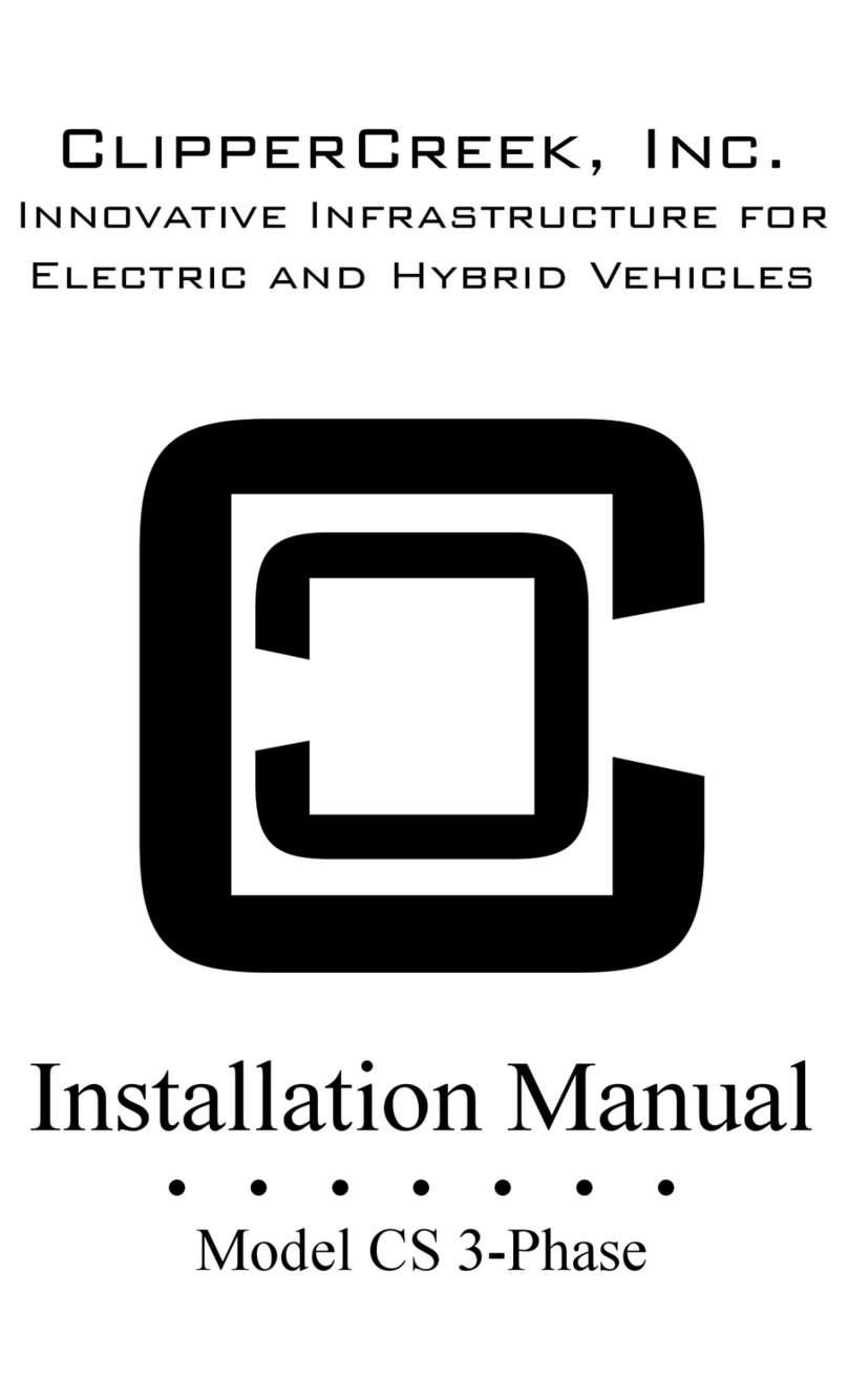 ClipperCreek CS 3-Phase User manual