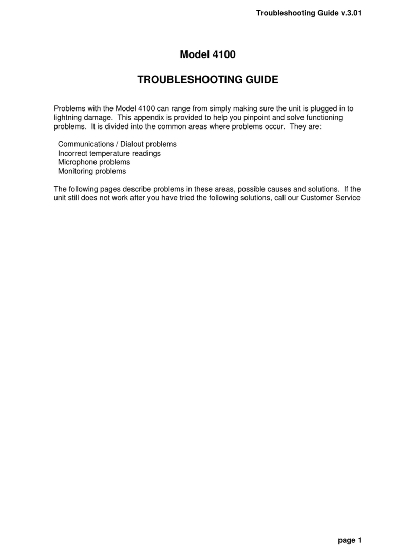 Sensaphone 4100 troubleshooting guide
