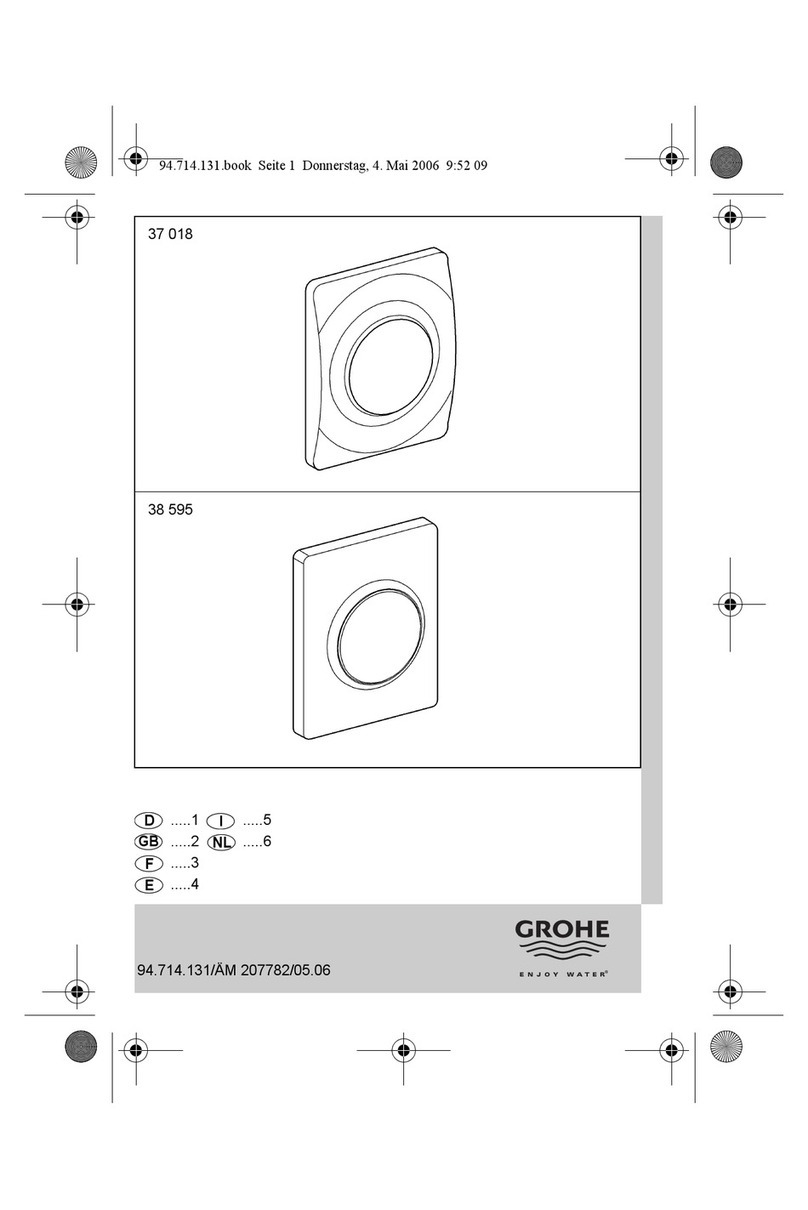 Grohe 37 018 User manual