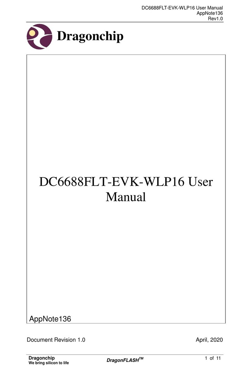 Dragonchip DC6688FLT-EVK-WLP16 User manual