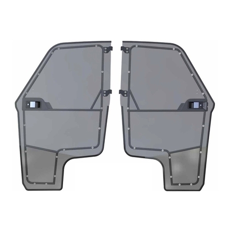 SuperATV DOOR-P-RAN900-001 installation instructions