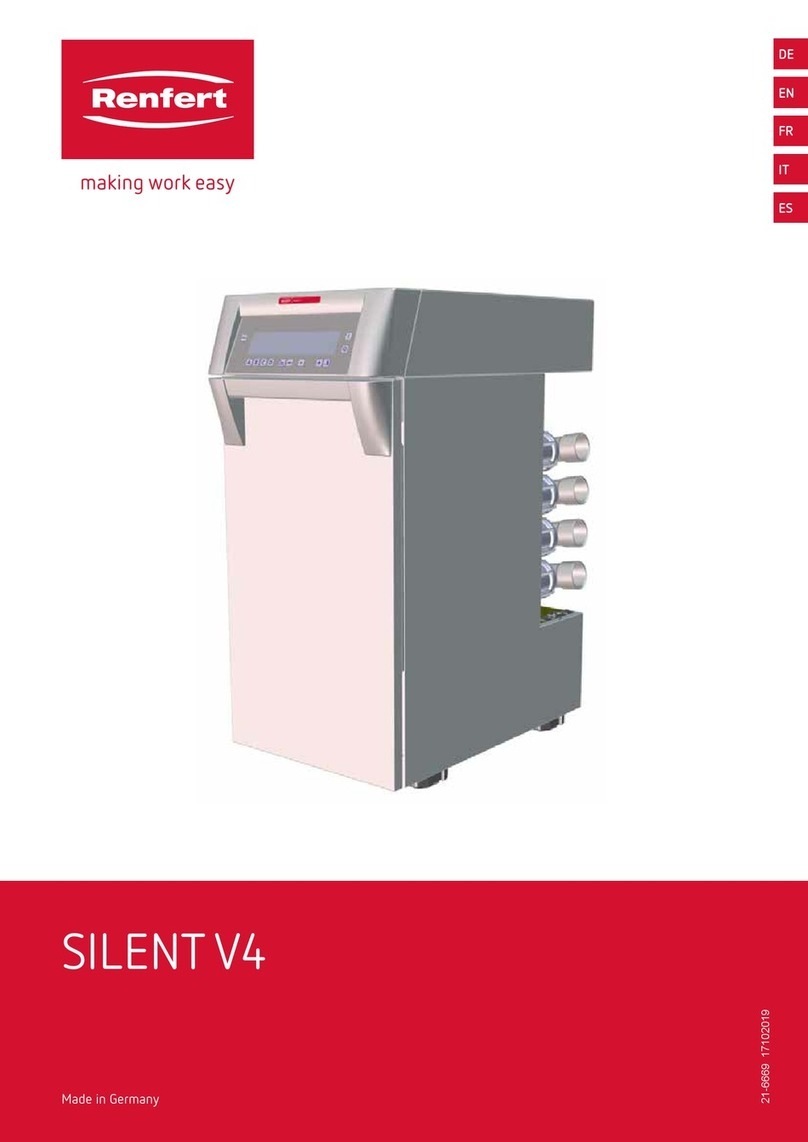 Renfert Silent V4 Operating and installation instructions