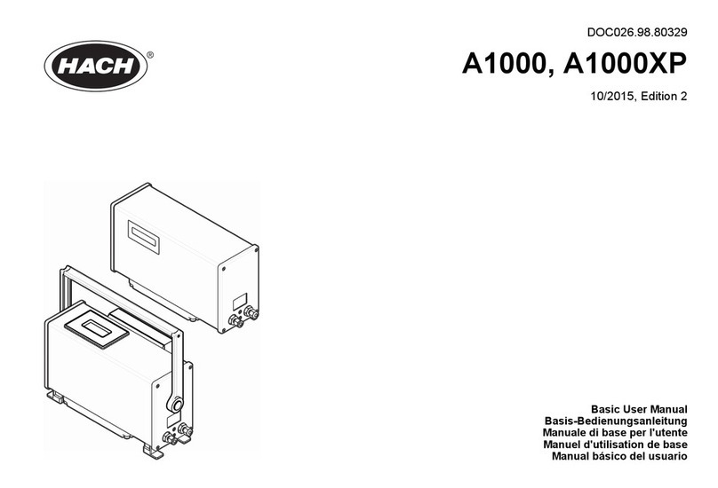 Hach A1000 Quick manual