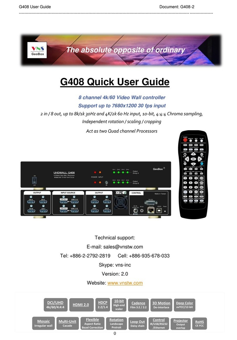 GeoBox G408 Quick user guide
