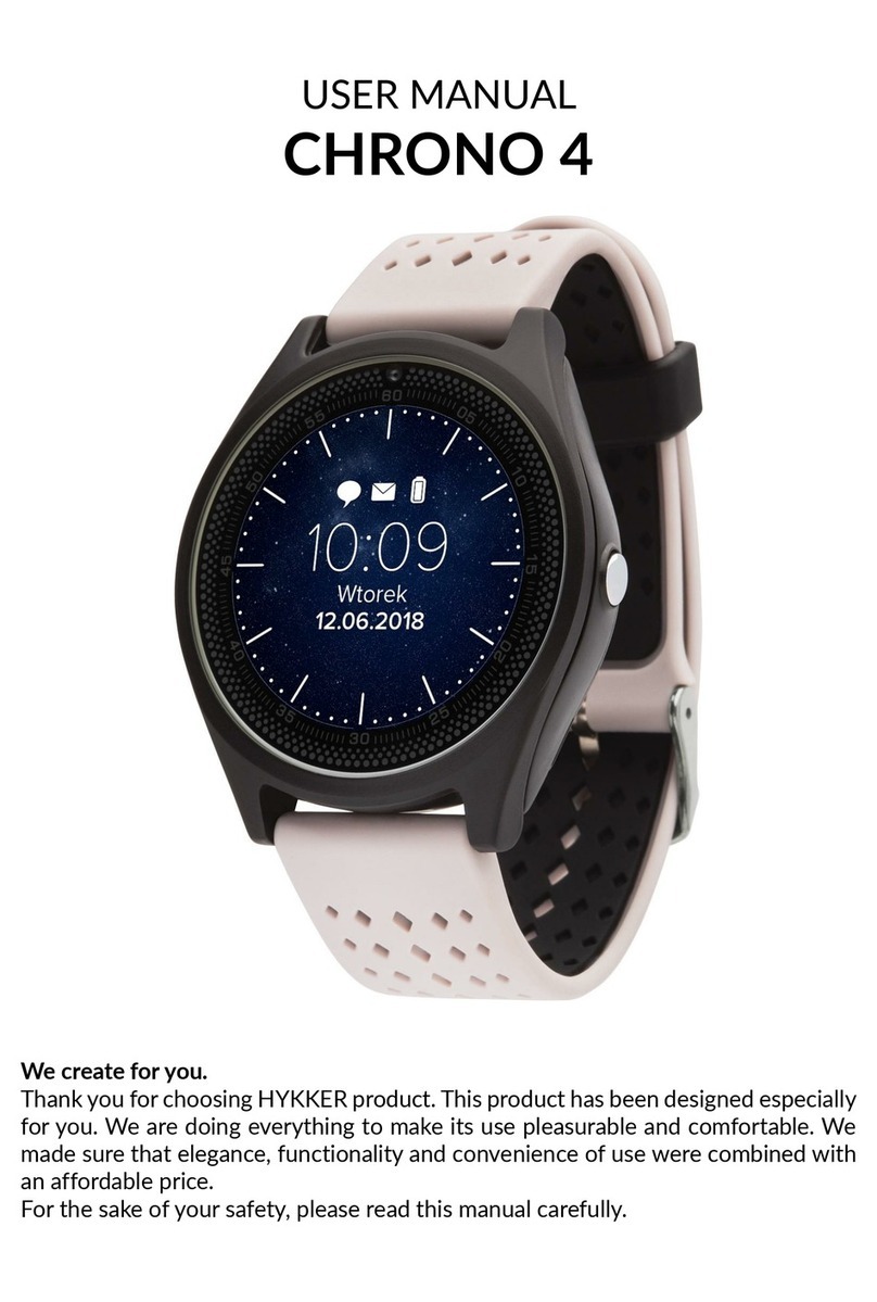 HYKKER CHRONO 4 User manual