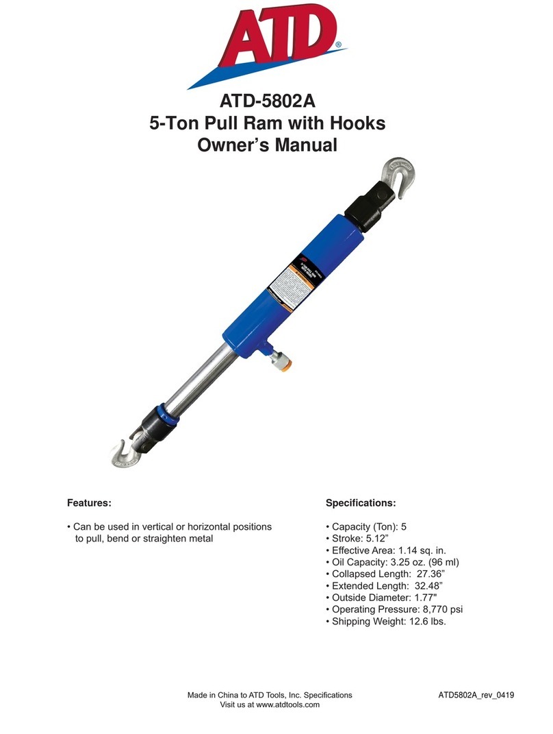 ATD Tools ATD-5802A owner's manual