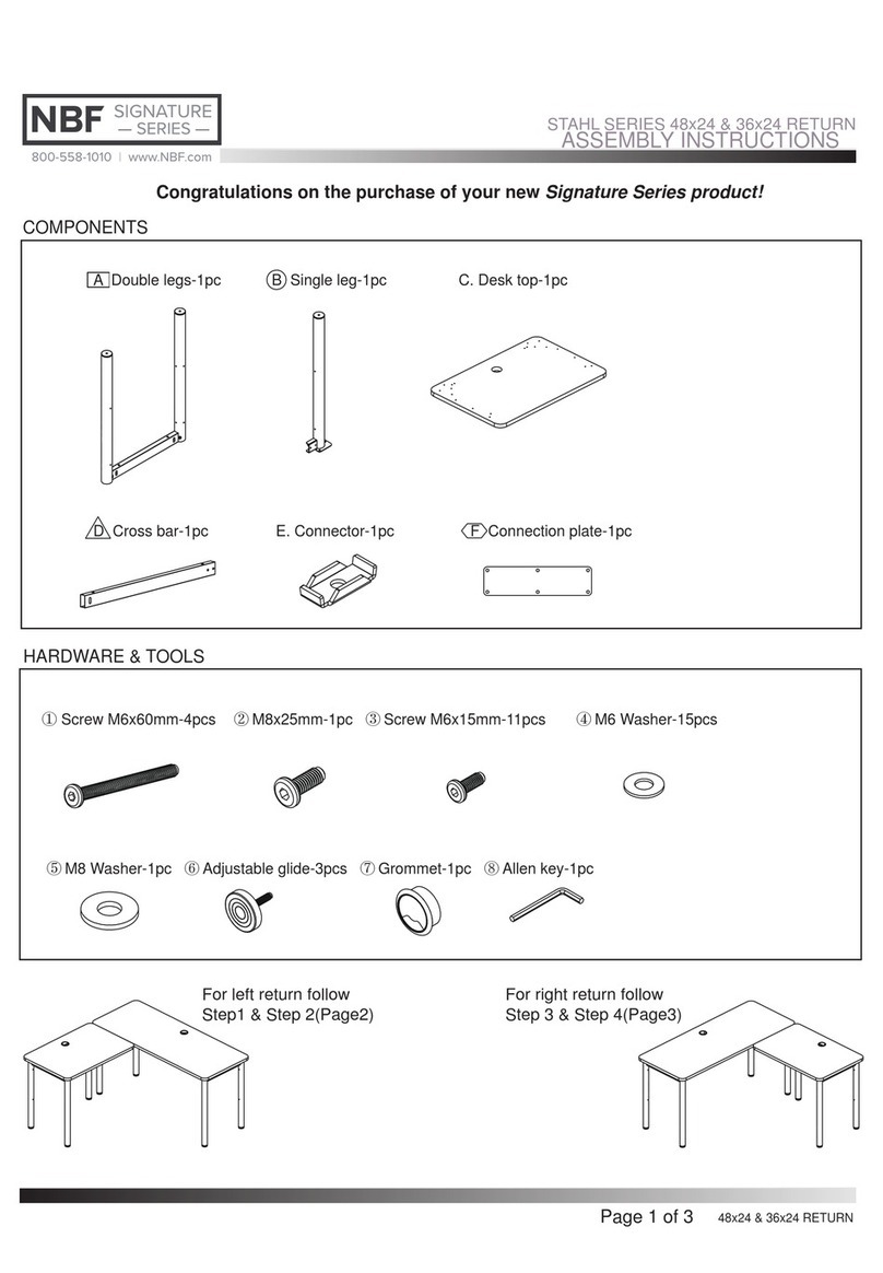 nbf Signature Stahl Series User manual nbf Signature Stahl Series User manual
