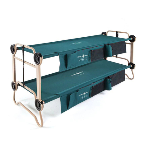 Disc-O-Bed LEG EXTENSION User manual
