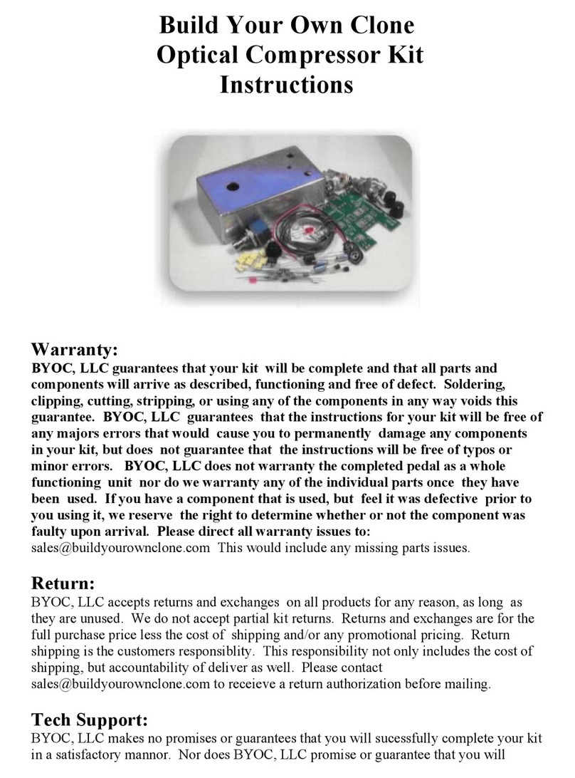 BYOC Optical Compressor User manual