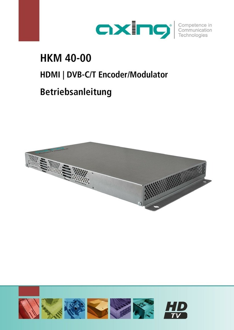 axing HKM 40-00 Operation instructions