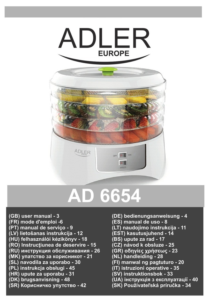 Adler AD 6654 user manual