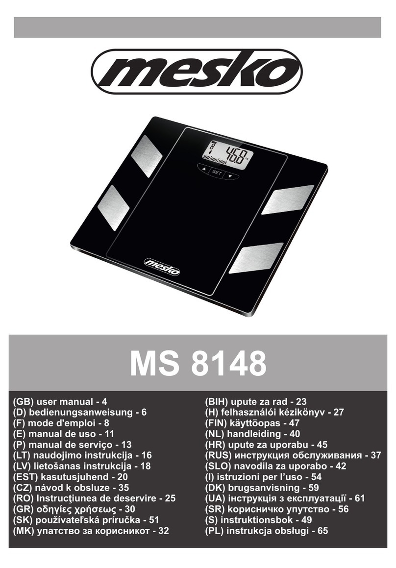 Mesko MS 8148 user manual