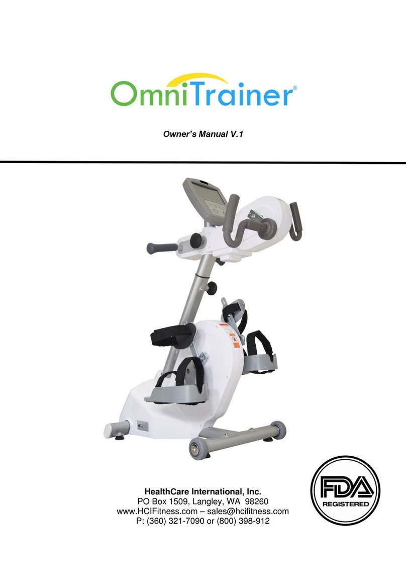 HCIFitness OmniTrainer User manual
