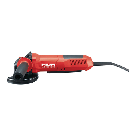 Hilti AG 125-15DB Original operating instructions