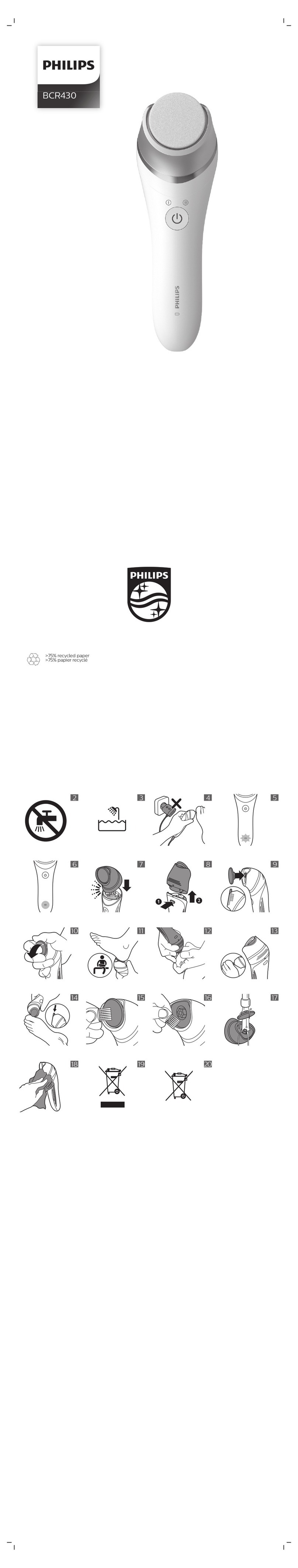 Philips BCR430 quick guide