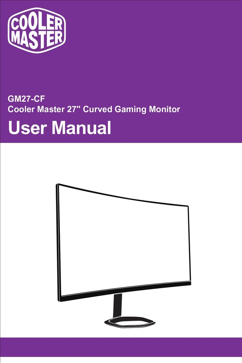 Cooler Master GM27-CF User manual