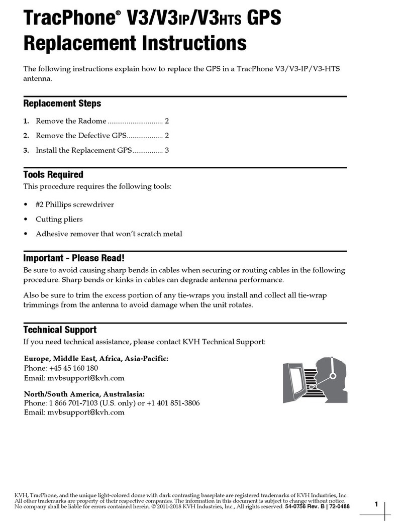 KVH Industries TracPhone V3 Guide