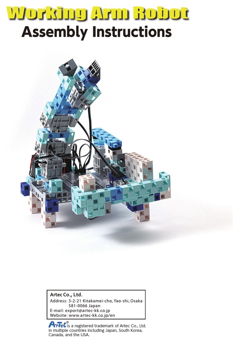 Artec Working Arm Robot Assembly instructions