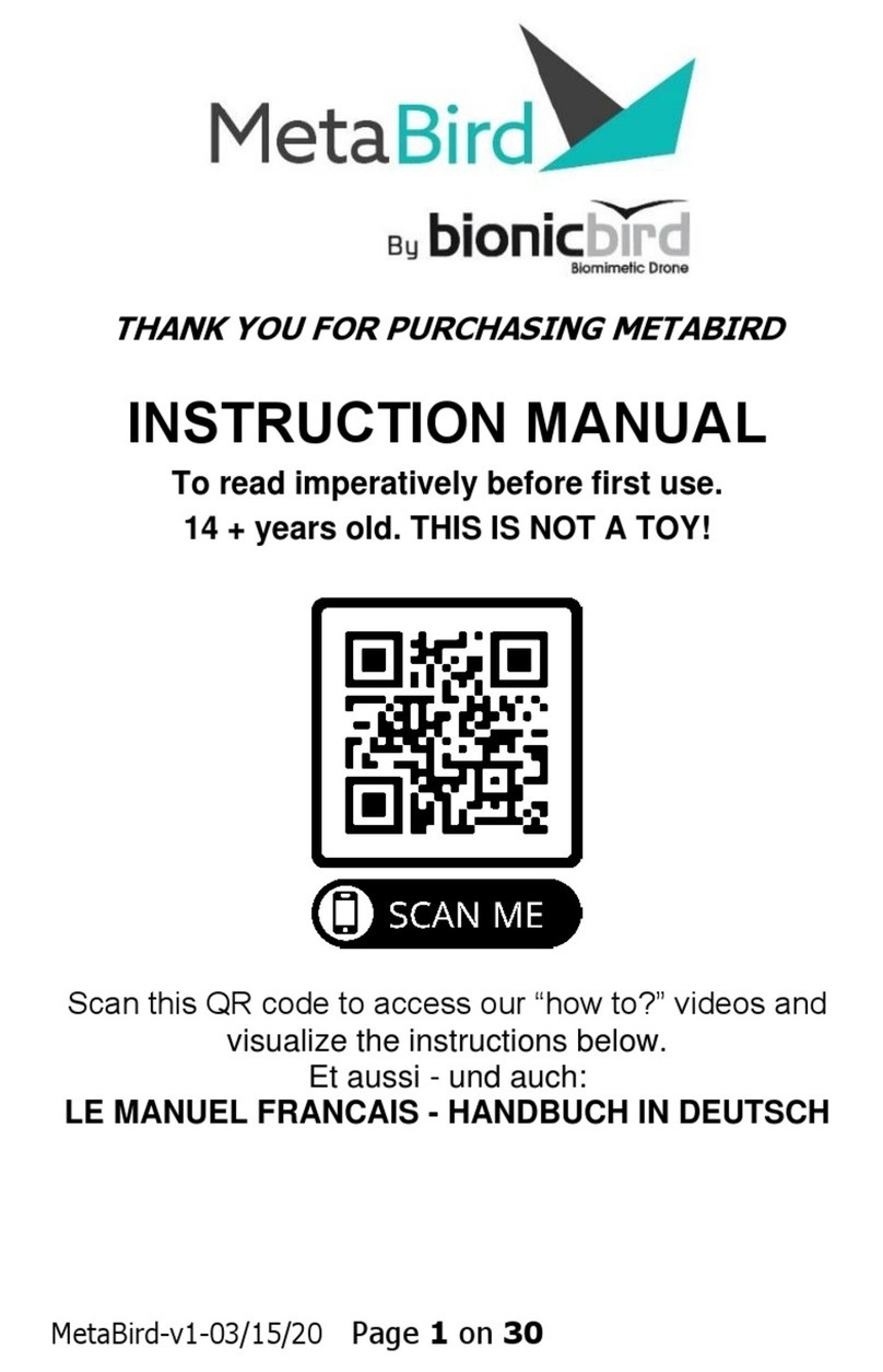 bionicbird Metabird instruction manual