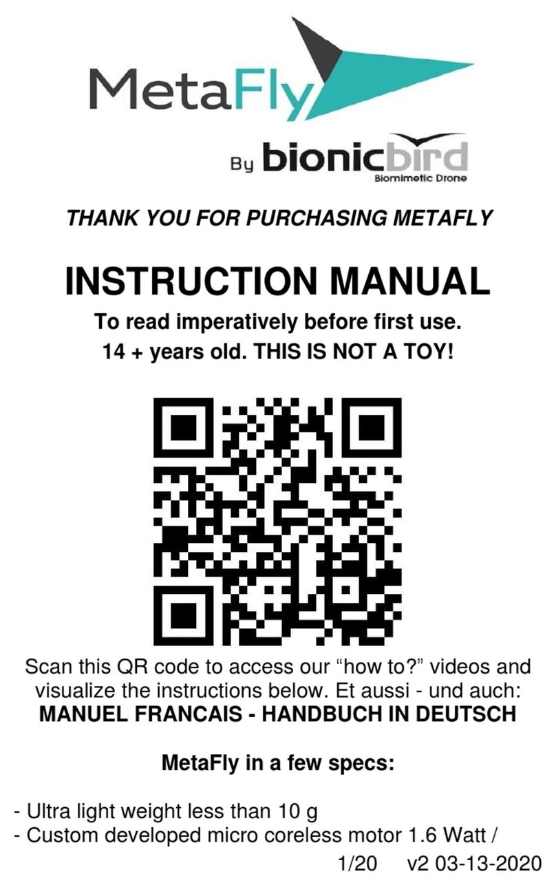 bionicbird MetaFly instruction manual
