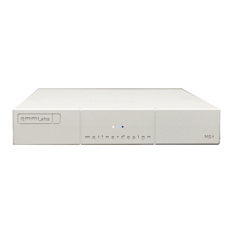 EMM Labs NS1 Quick start owner's manual