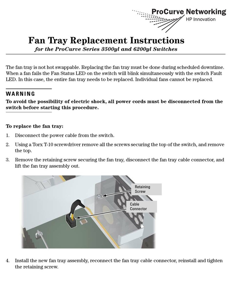HP ProCurve 3500yl Series Guide
