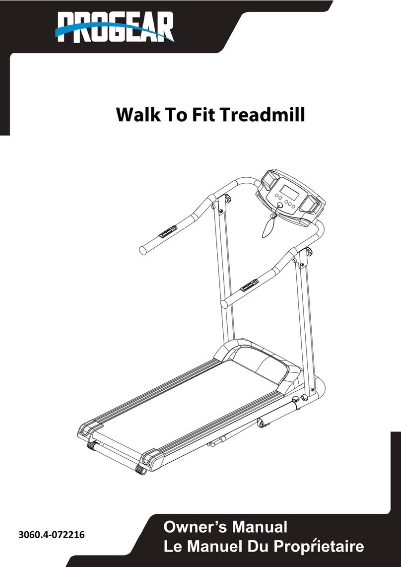 ProGear Walk To Fit owner's manual