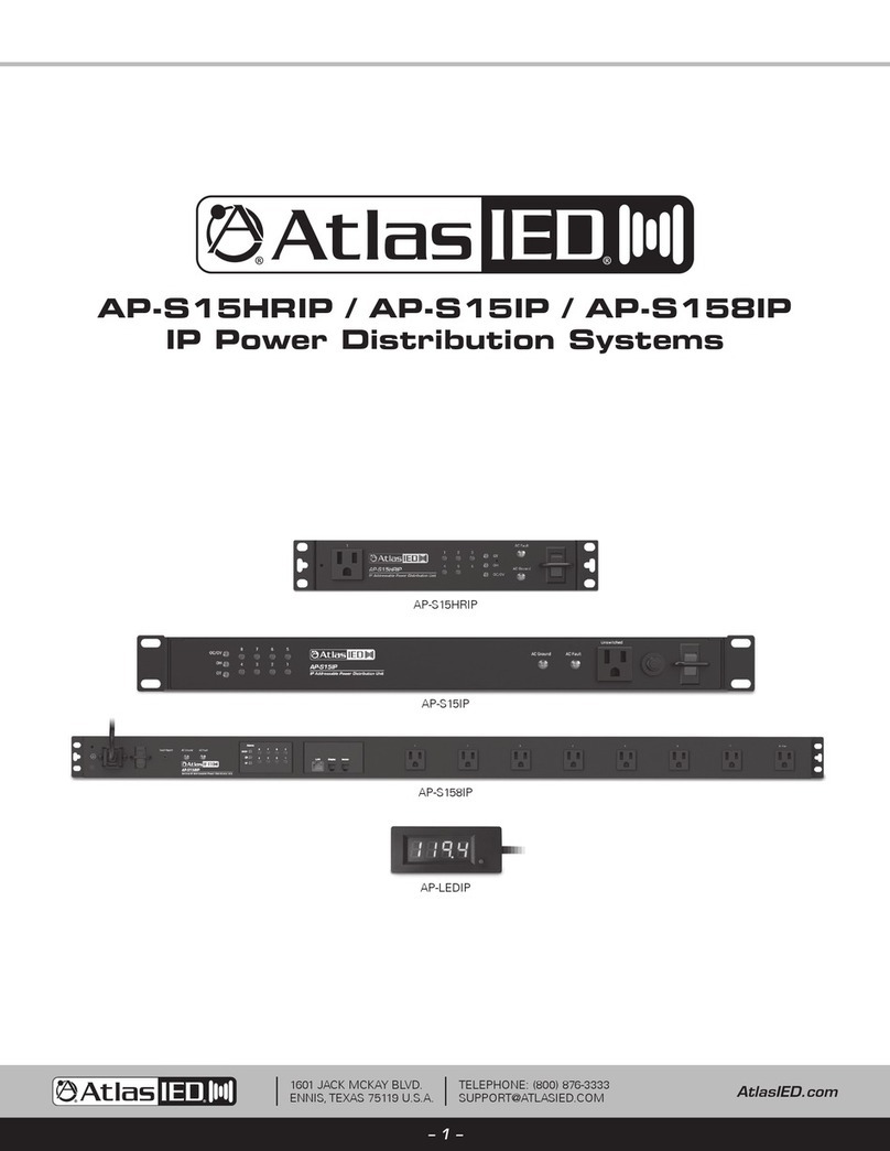 Atlas IED AP-S15HRIP quick start guide