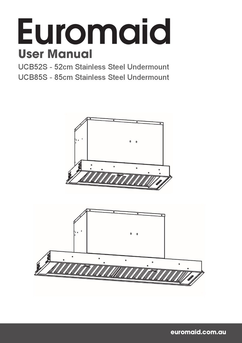 Euromaid UCB52S user manual