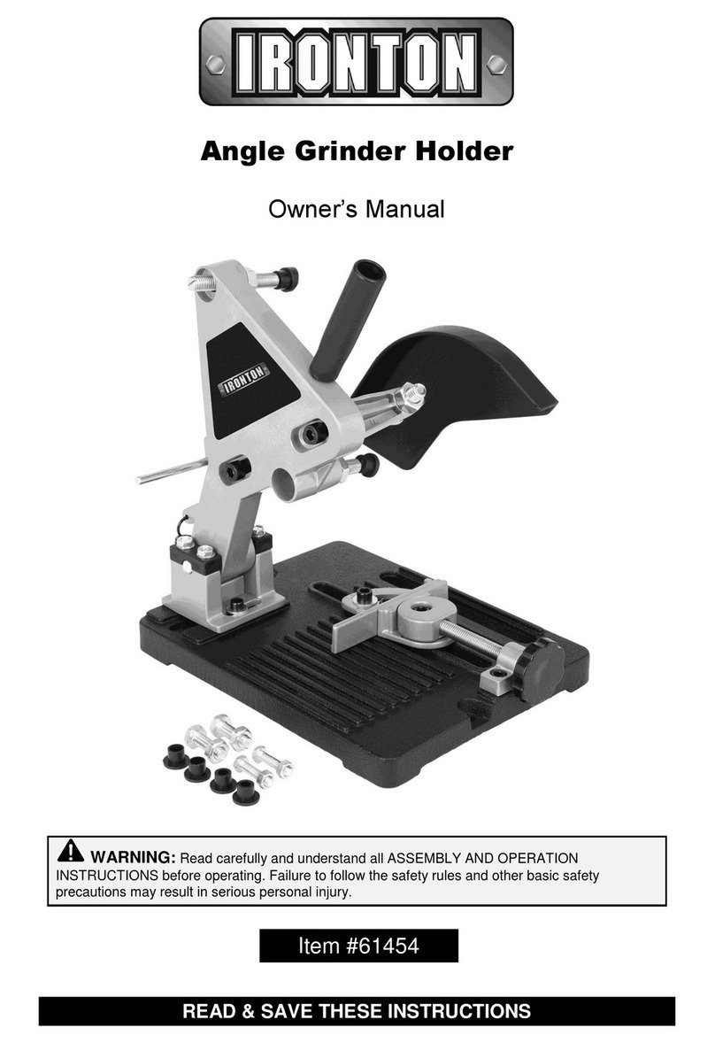 Ironton 61454 User manual