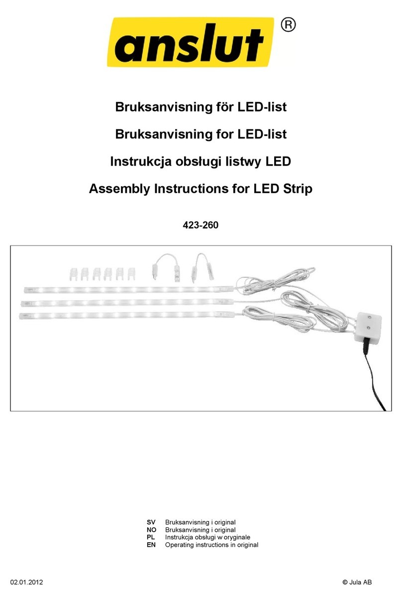 Anslut 423-260 User manual Anslut 423-260 User manual