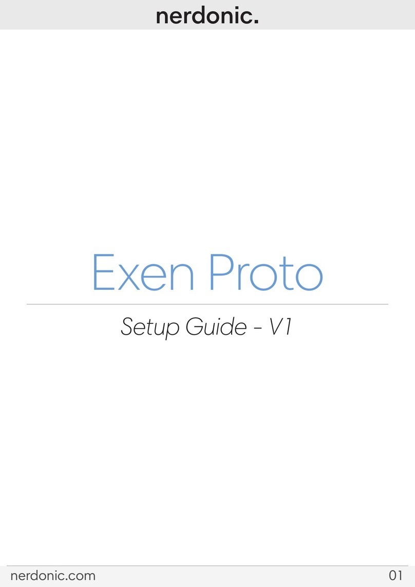 Nerdonic Exen Proto Setup guide Nerdonic Exen Proto Setup guide