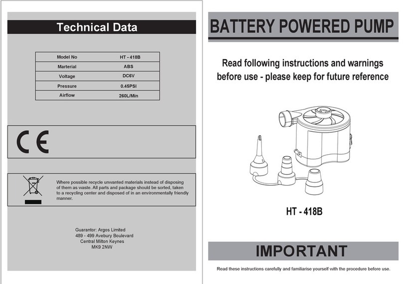 Argos HT-418B manual