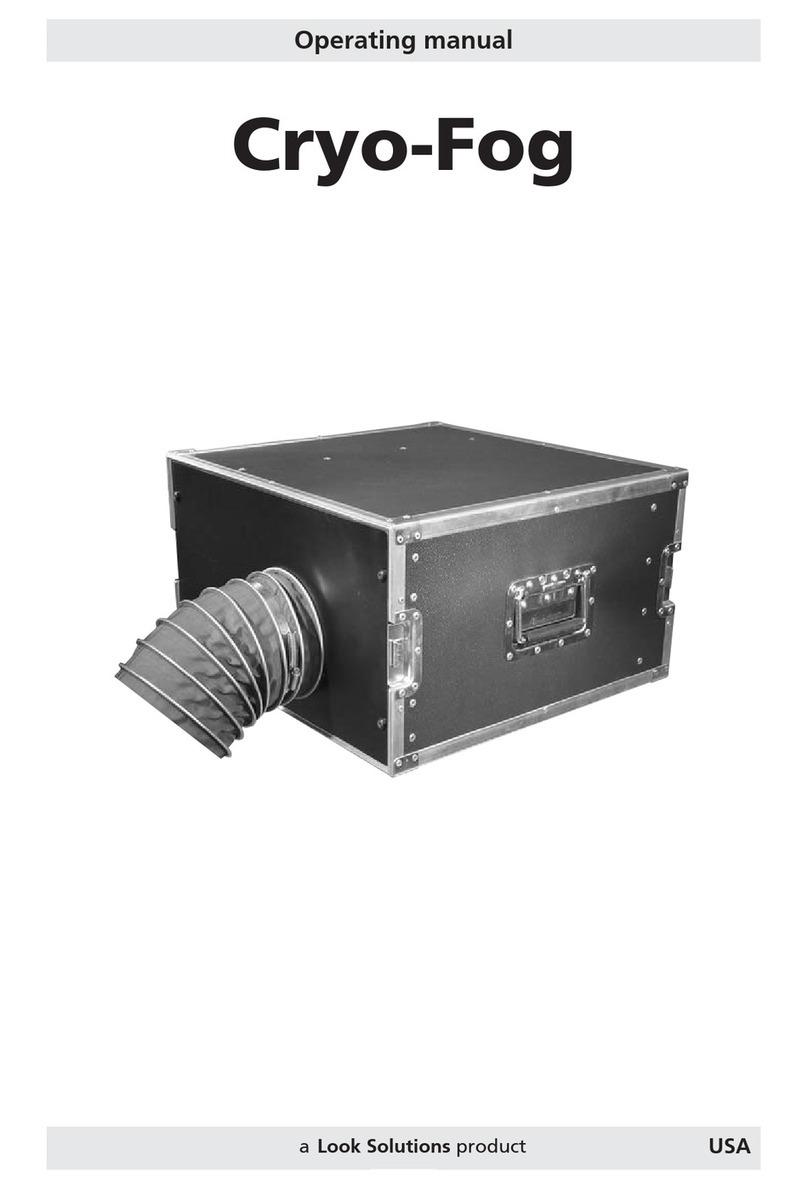 Look Solutions Cryo-Fog operating manual