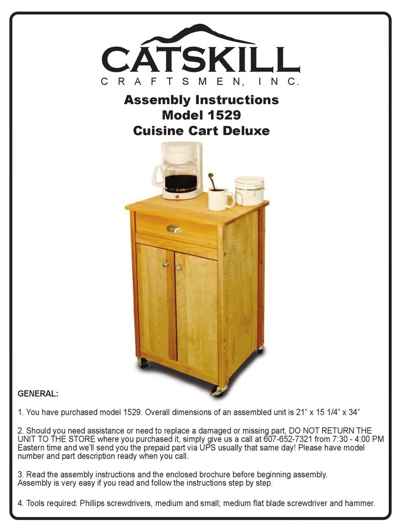 CATSKILL 1529 Assembly instructions