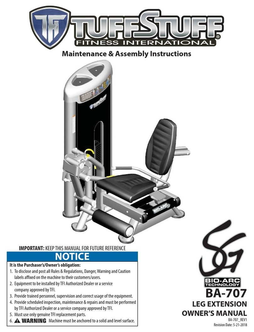 Tuff stuff BA-707 User manual