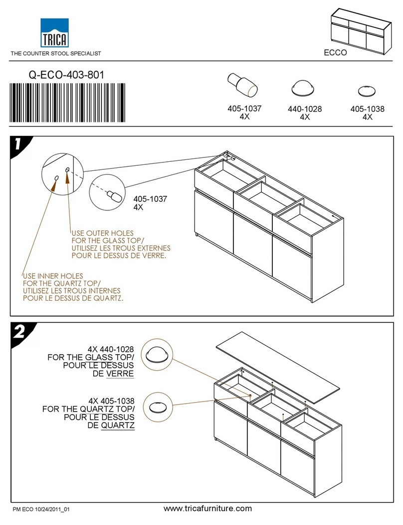 TRICA ECCO Q-ECO-403-801 User manual