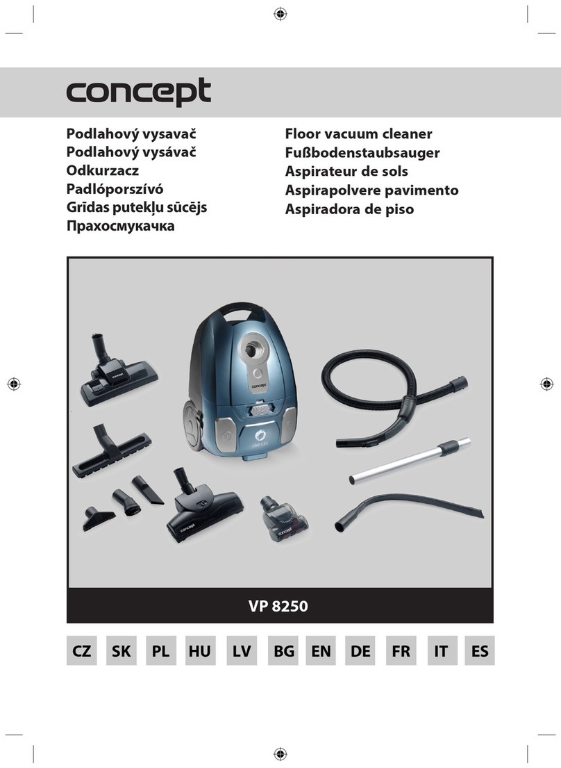 Concept2 VP 8250 User manual